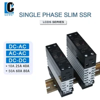 solid state relay 220v din rail ssr 10 25 40 dd50 60 80 aa da 24v 480v single phase control module dc ac ac ac 230v dc to dc