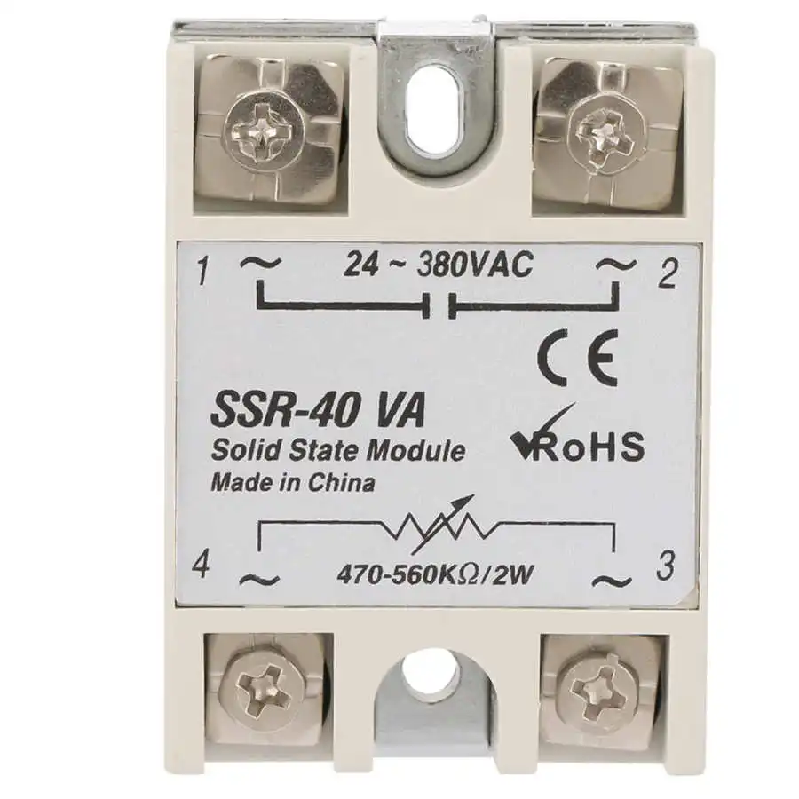 Твердотельные реле SSR-40VA твердотельные для процесса промышленной автоматизации