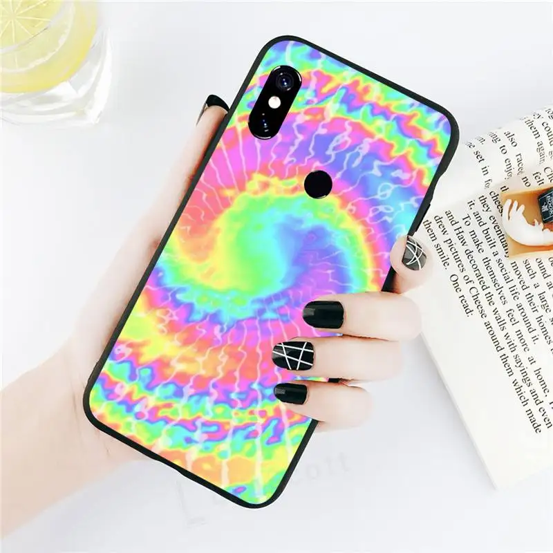 

Tie dye color pattern Phone Case For Xiaomi Redmi note 7 8 9 t k30 max3 9 s 10 pro lite