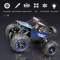 118 rc car 20kmh 4wd remote control high speed vehicle 2 4ghz electric toys monster truck buggy off road toys foy boy
