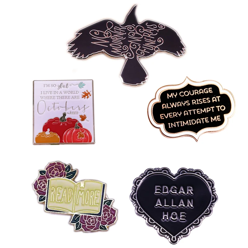 Тема для чтения заколка лацканов литература художественная коллекция модный