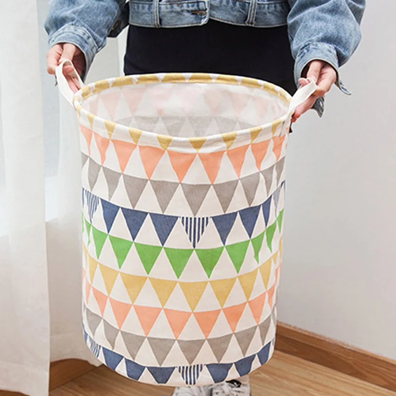 Складная корзина для белья большая емкость водонепроницаемая хранения одежды
