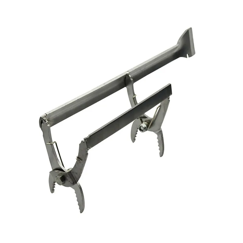 4 шт. Пчеловодство Нержавеющая сталь лопата для снега с вакуумными шинами зажим