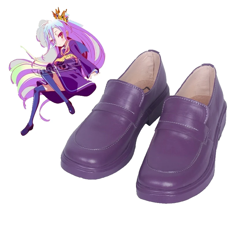 

Унисекс аниме косплей нет игры нет жизни Широ Студенческая униформа косплей костюмы обувь на заказ