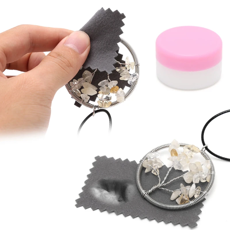 

Jewelry Polishing Powder Cleaner Platinum Jewellery Cleaning Anti-Tarnish