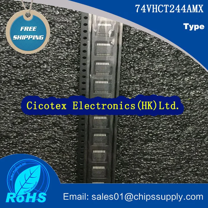 

20pcs/lot 74VHCT244AMX 244 SOP-20 74VHCT244A IC BUF NON-INVERT 5.5V 20SOIC