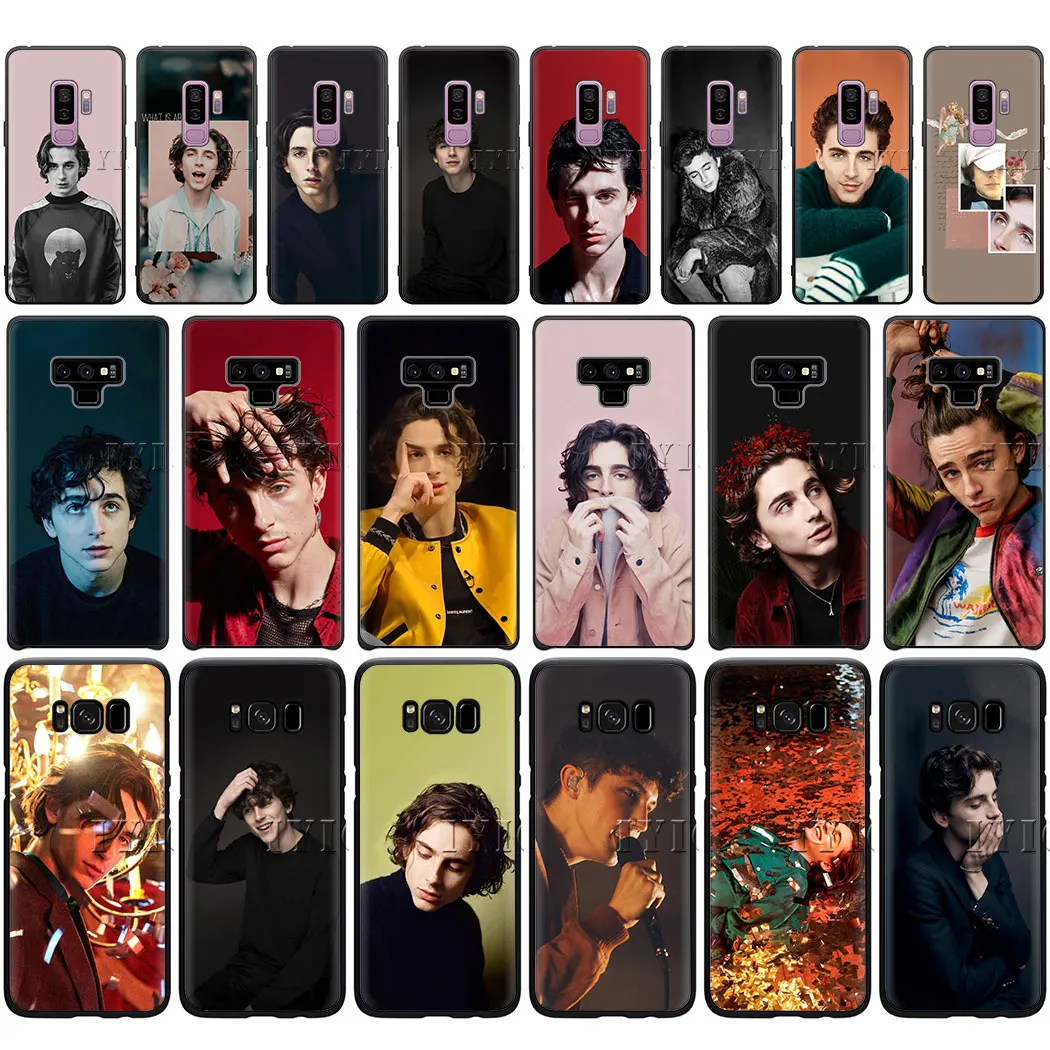 Мягкий чехол для телефона Timothee Samsung Note 10 9 8 A10 A20 A30 A40 A50 A60 M40 A70 M10 M20 M30|Бамперы| |