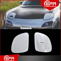 for rx7 fd3s naca glass fiber vented headlight covers 2pcs trim rx7 racing part body kit fd3s frp vents air duct