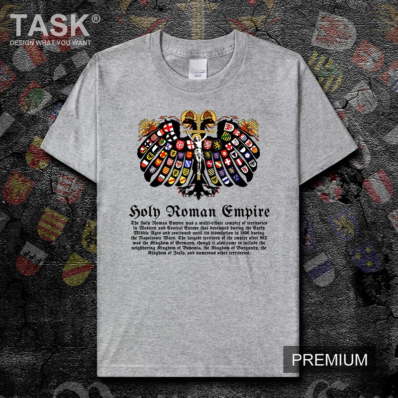 Holy Roman Empire of The German Nation T-Shirt Cotton O-Neck Short Sleeve Men's T Shirt New Size S-3XL | Мужская одежда