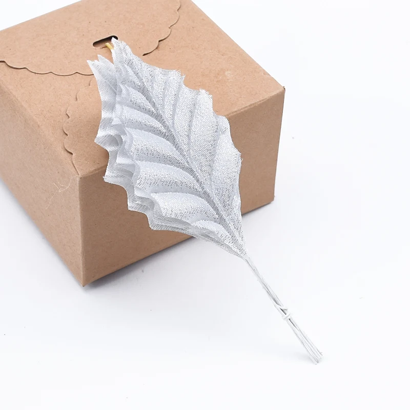 

30 Pieces Silk Rose leaves decorative flowers wreaths diy gifts box cheap fake leaf home decor wedding brooch artificial plants