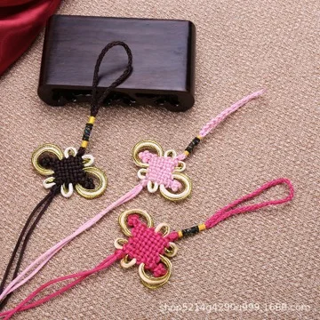 10 шт. китайская кисточка ручной работы с узлом подвеска ремесла китайские