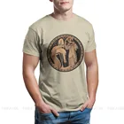 Мужские футболки с изображением греческой мифологии Ares, древнего фольклора, Афины и змеи колчи, уличная одежда с графическим принтом из чистого хлопка