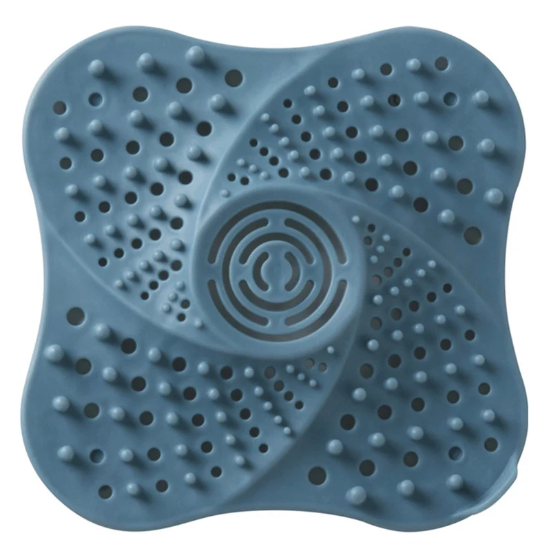 

Rubber Hair Catch Shower Drainer Flexible Bathtub Strainer with 4 Strong Suction Cups TT-best