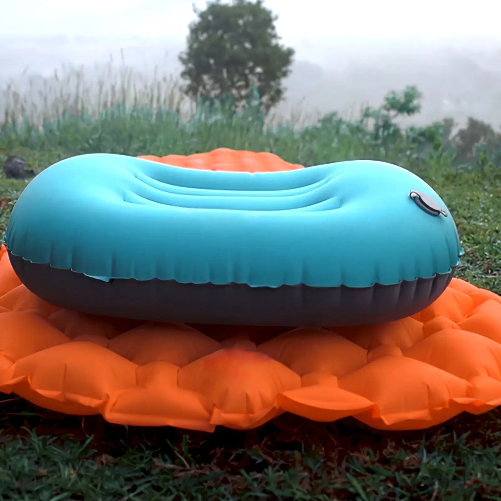 

Надувная подушка, воздушная подушка, подушка для кемпинга, Ультралегкая Подушка для сна для походов, уличная компрессионная дорожная подуш...