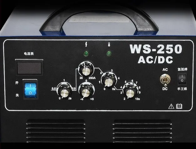 WSE-250 сварочный аппарат из алюминиевого сплава 220 В переменного и постоянного тока