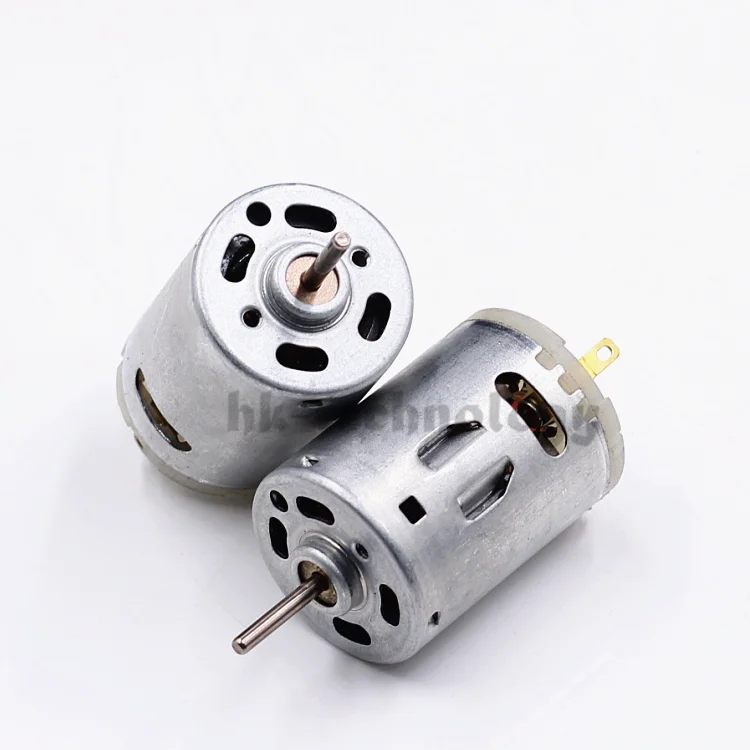 RS-385 12V-36V Brush MicroDC Высокоскоростной микро металлический редукторный двигатель из