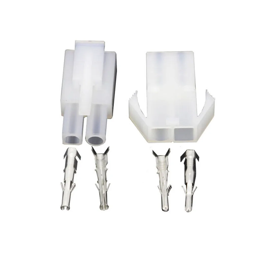 100 комплектов 2 контактный разъем Tamiya L6.2 с крыльями штекер и гнездо для воздушной