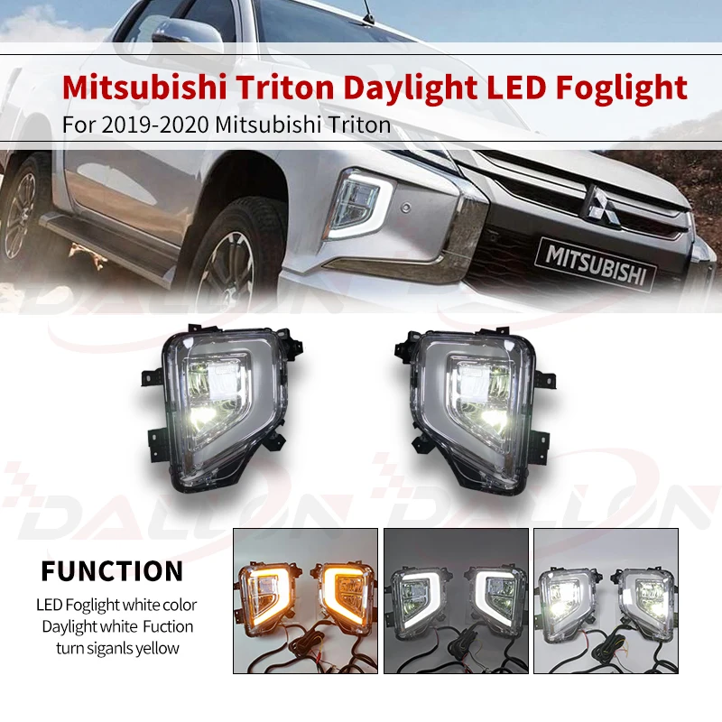 2 шт. Автомобильные светодиодные дневные ходовые огни противотуманные фары с