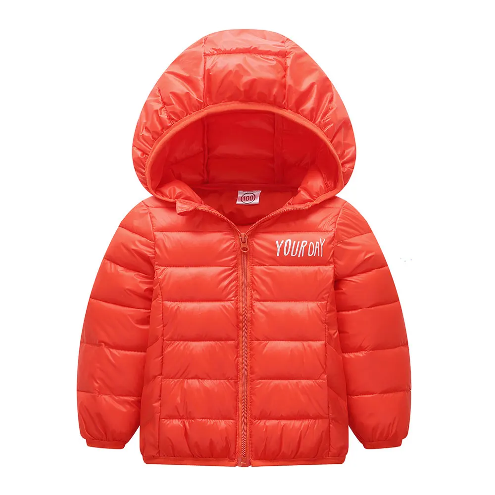 Осень-зима 2020 легкие куртки для мальчиков хлопковые пуховики с мультяшным