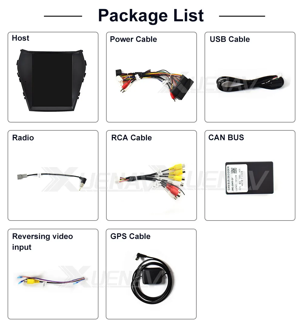

2Din Android System Car Navigation Stereo Autoradio For-Hyundai IX45 Santa Fe 2015 -2017 Car GPS Navigator Multimedia DVD Player