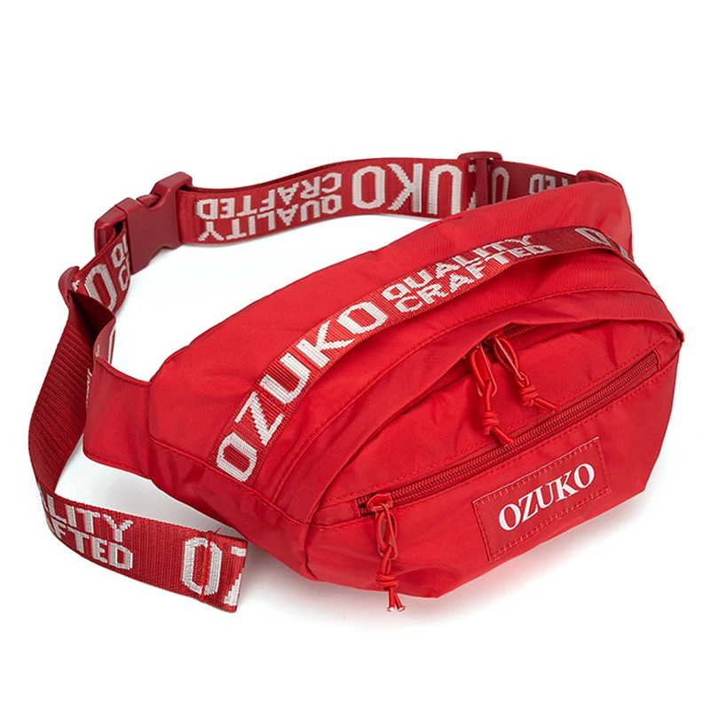 Новая повседневная мужская поясная сумка модная плечевая Корейская Оксфорд