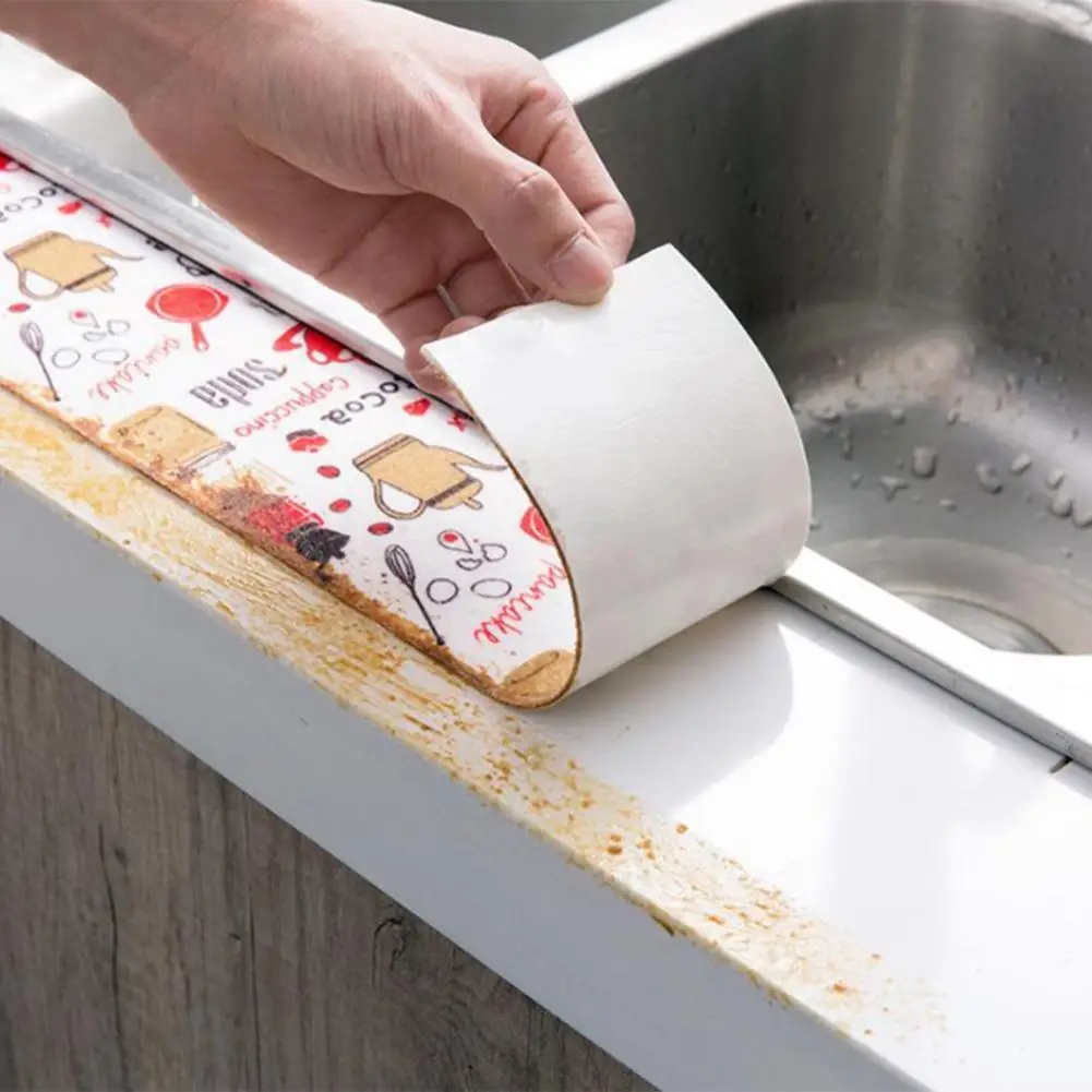 Kitchen Sink Bathroom Waterproof Stickers Self-adhesive Antifouling Toilet Gadgets Home Decoration Accessories | Дом и сад