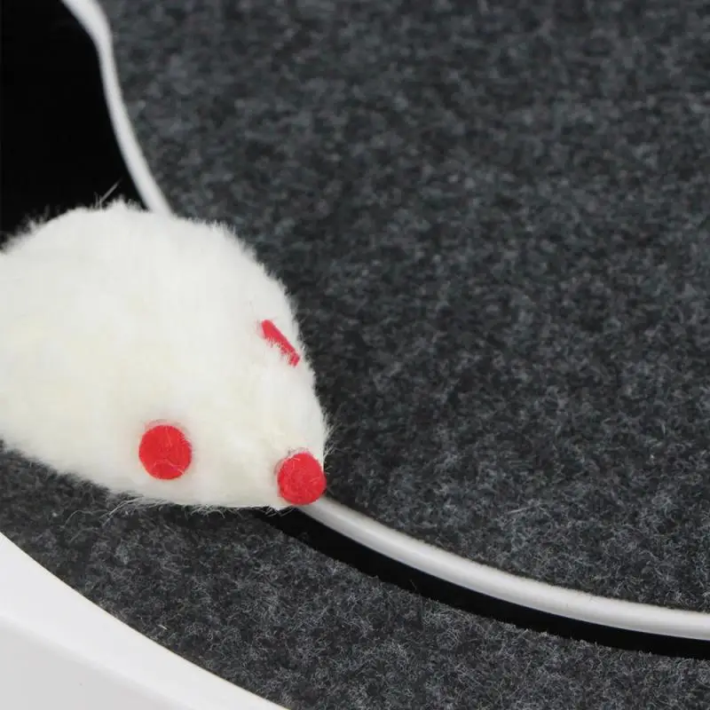 

Gopher Electric Cat Toy Tickle Cat Disc Track With False Fur Mouse Toy For Cat Kitten Pet Cat Toys Interactive Smart Cat Toy