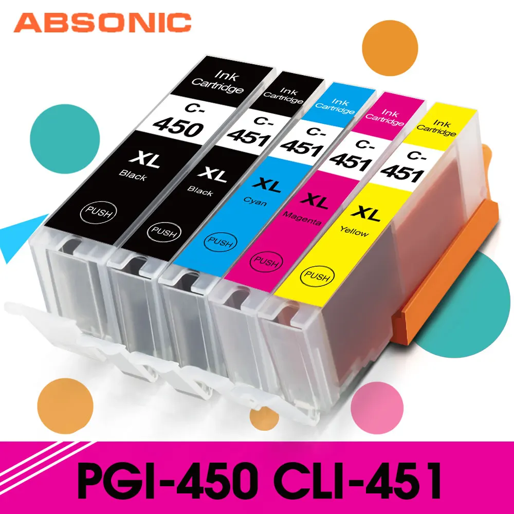 PGI-450 PGI 450 CLI 451 чернильный картридж заменить для Canon PIXMA MG5440 MG5540 MG5640 MG6440 Ip7240 MX924 IX6540