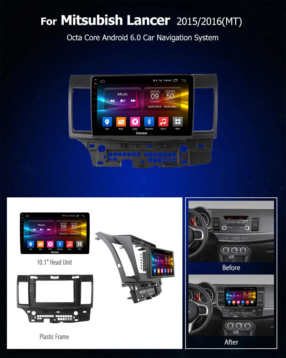Ownice 10 1 &quotAndroid 9 0 360 Pano ram a DSP 8core carplay Car DVD 64G ROM 4G RAM LTE SPDIF для MITSUBISHI LANCER X 2015 2016 |