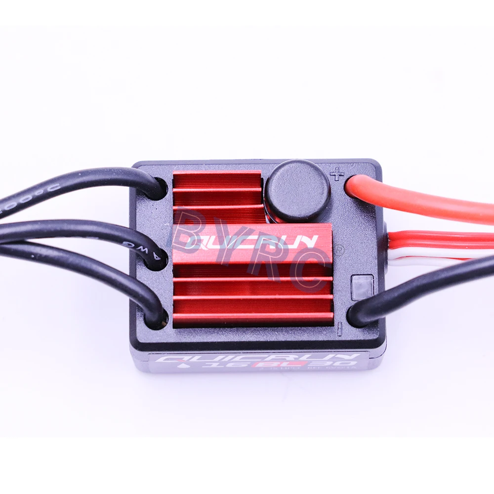 Оригинальный Бесщеточный Регулятор Скорости Hobbywing quirun 16BL30 30 А 1 шт. ESC для 1/16
