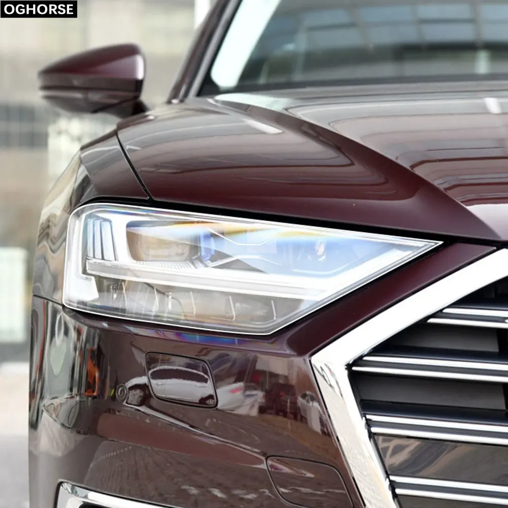 2 шт. Защитная пленка для автомобильных фар прозрачная наклейка из ТПУ Audi A8 S8 D4 4H D5