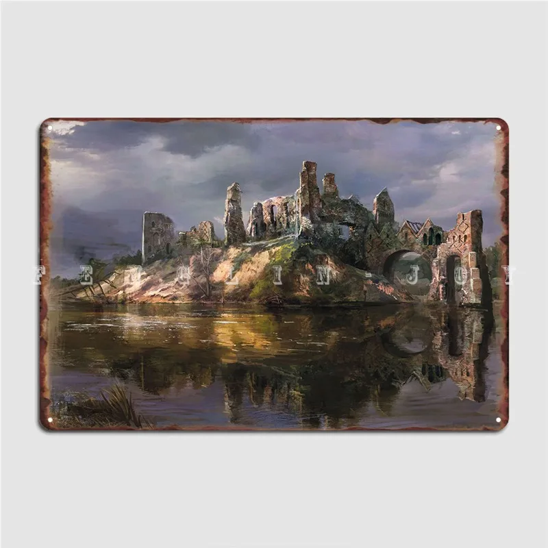 

Руины металлического оформления картина "знак" pub, Классический оловянный плакат