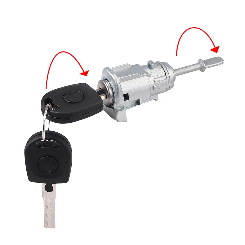 Justech 1 шт. закрывающийся замок цилиндр левый 3B0837167 для VW PASSAT B5 3B(96-05) LUPO дверной замок ключ