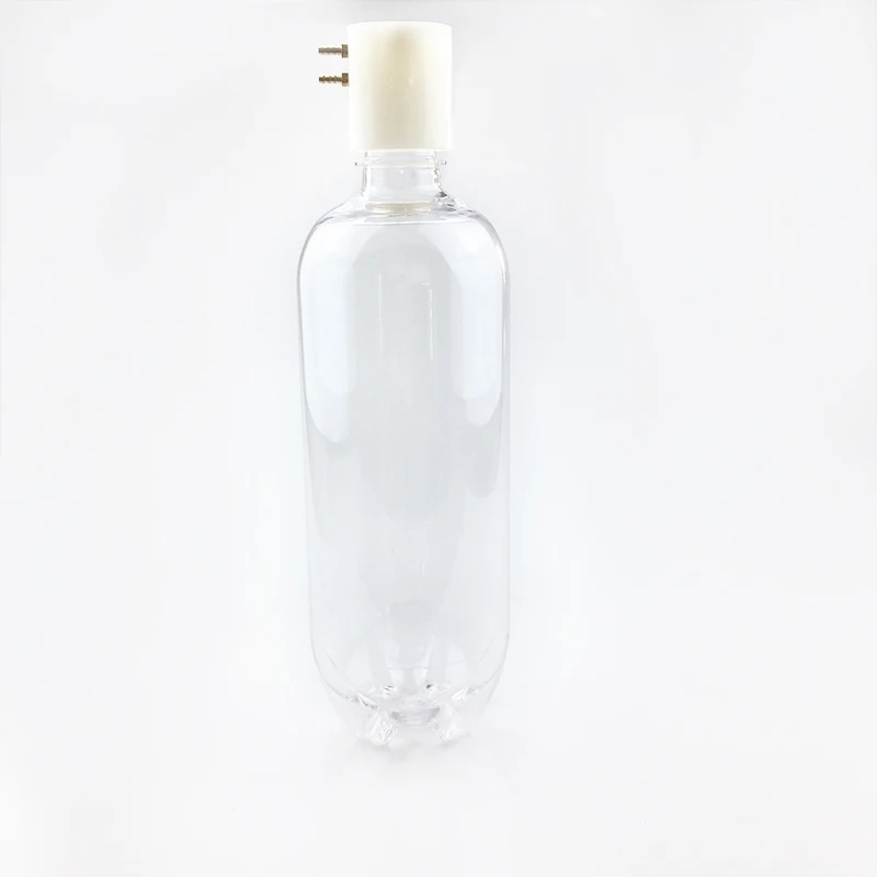 600ml and cap Стоматологическая крышка для бутылки Стоматологическая прозрачная пластиковая бутылка для воды 1000 мл 600 мл Стоматологическая бутылка для хранения - Цвет: 600ml and cap