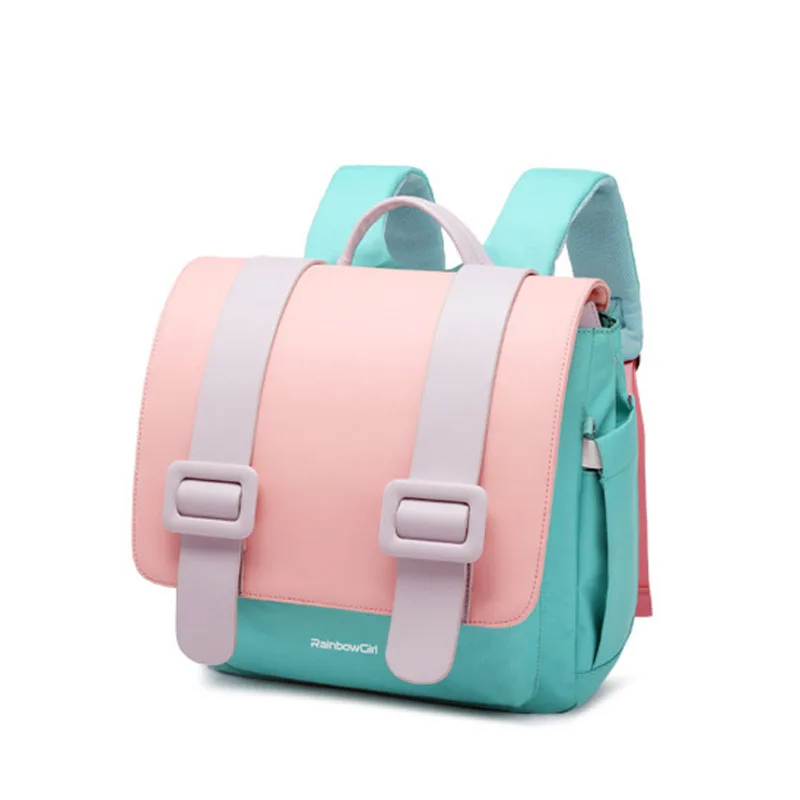 Детская сумка для девочек модная розовая Водонепроницаемая школьная школьный