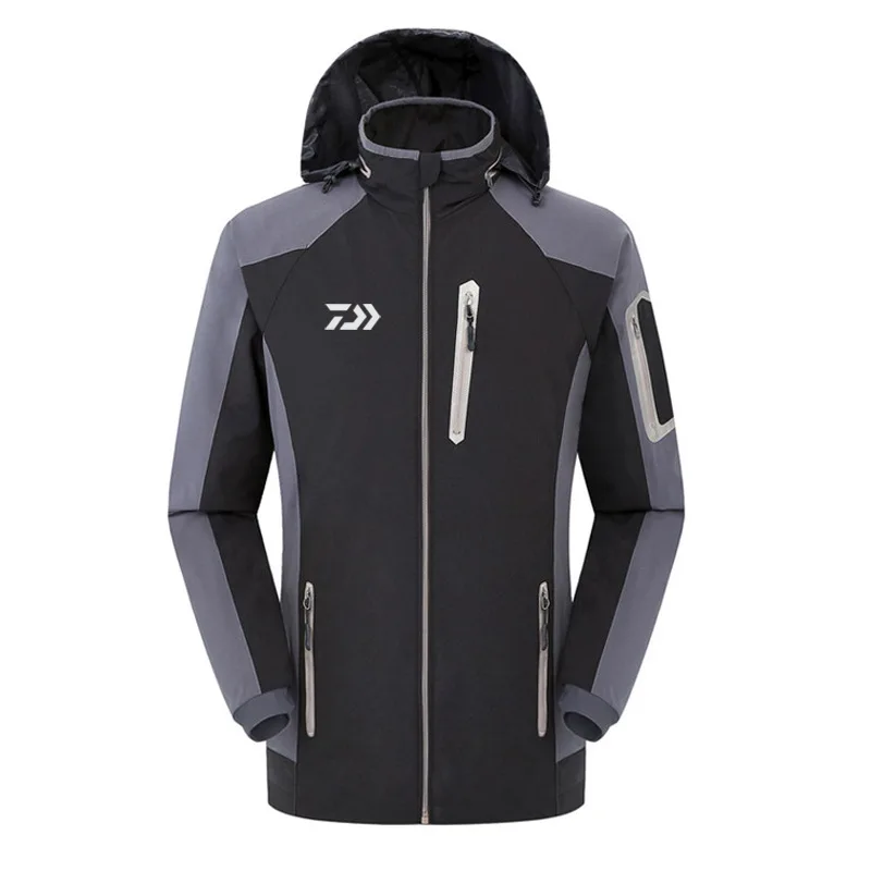 

Куртка рыболовная Мужская, ветрозащитная, водонепроницаемая, дышащая