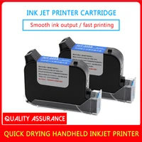 no encryption quick drying handheld inkjet printer dedicated ink cartridge quick drying black compatible date printer cartridge
