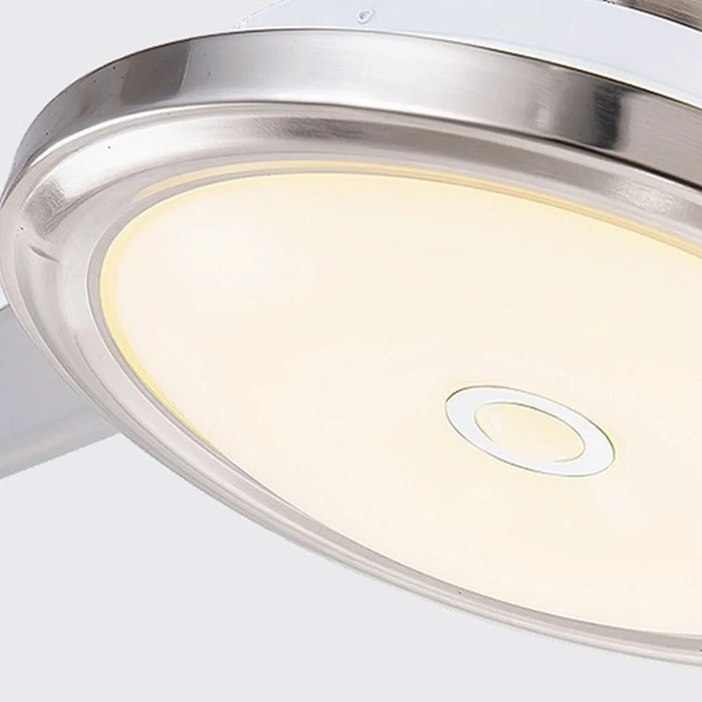 Потолочный вентилятор фонарь с дистанционным управлением металлическое лезвие