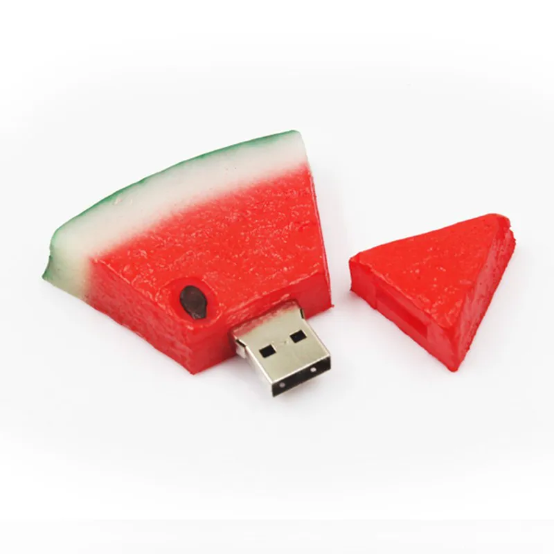 

Cute USB Flash Drives 64GB 32GB 16G 8G 4GB watermelon Strawberry Drive memory stick pendrive thumb drives silicone fruit gift