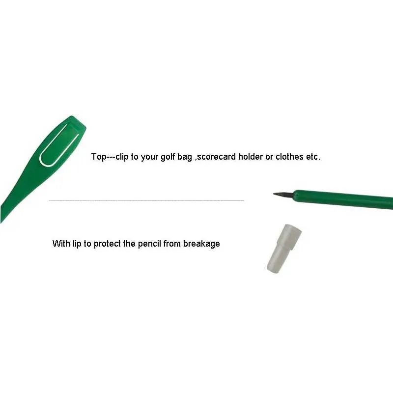 20 шт./упаковка разноцветные карандаши для гольфа|golf clip|golf scoreclip golf |