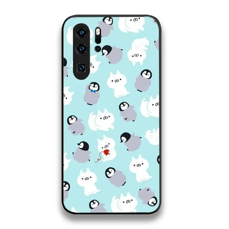 

Polar bear Phone Case For Huawei Mate 10 20 Lite Pro X Honor Play Y6 5 7 9 Prime 2018 2019 Cover