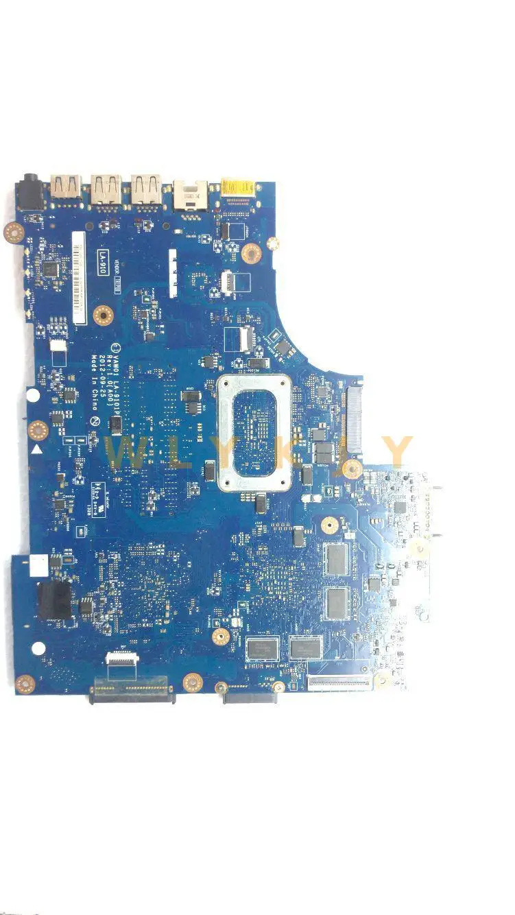 VAW01 LA-9101P для DELL Inspiron 3521 5521 материнская плата ноутбука VAW00 LA-9104P CPU i5 3337U /3317U 100%