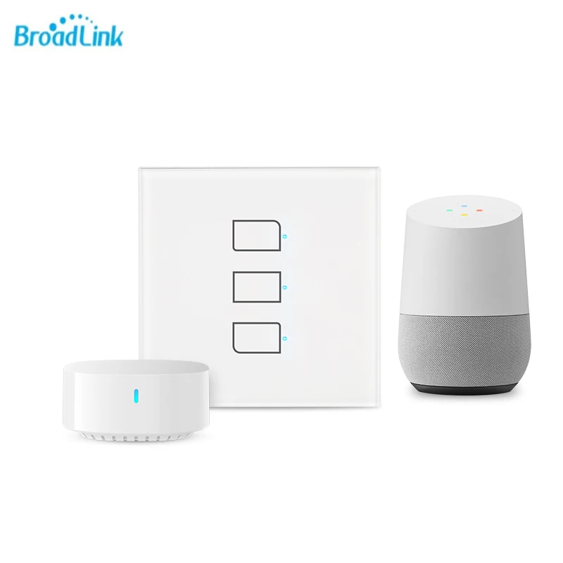 

Broadlink TC3-UK 1/2/3 Wi-Fi умный светильник переключатель Комбинации комплект S3 умный двухсторонний Управление совместим с Aleax UK Стандартный