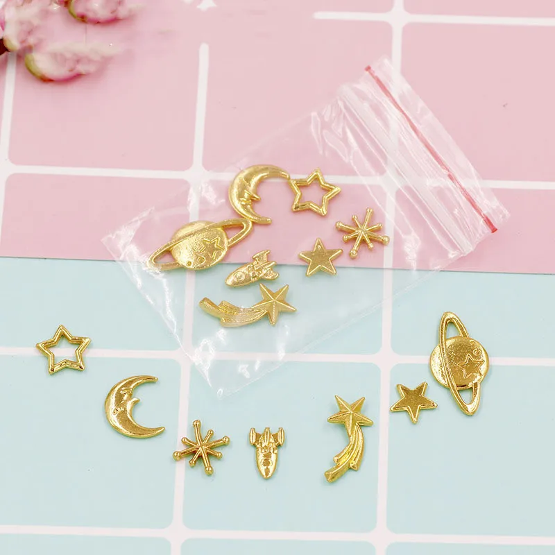 14 шт./пакет цветная глина звездная серия супер легкая аксессуары для слайма