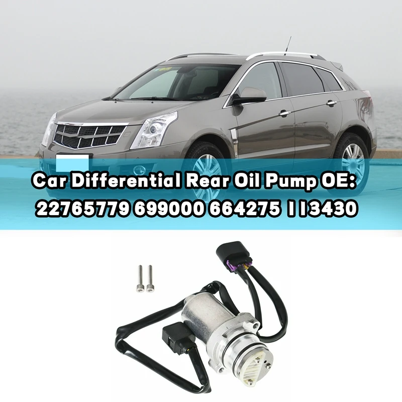 

Car Differential Rear Oil Pump for GM Opel Vauxhall Insignia Cadillac SAAB 22765779 699000 664275 113430