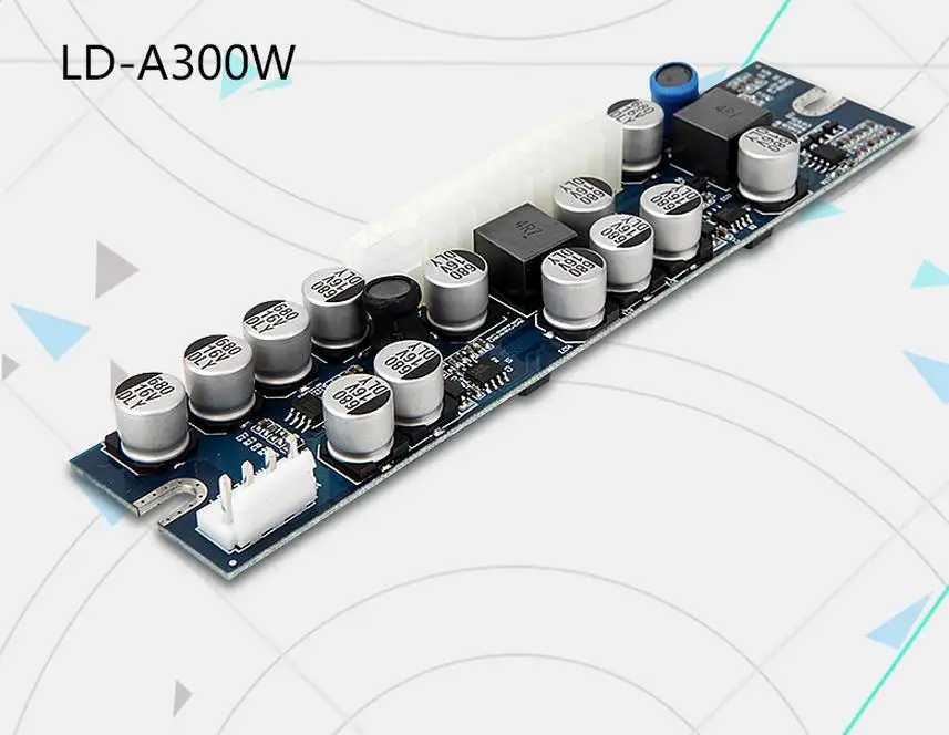 

LD-A300W DC ATX Peak PSU 12V 300W Pico ATX Switch Mining PSU 24pin MINI ITX DC to Car ATX PC Power Supply For Computer