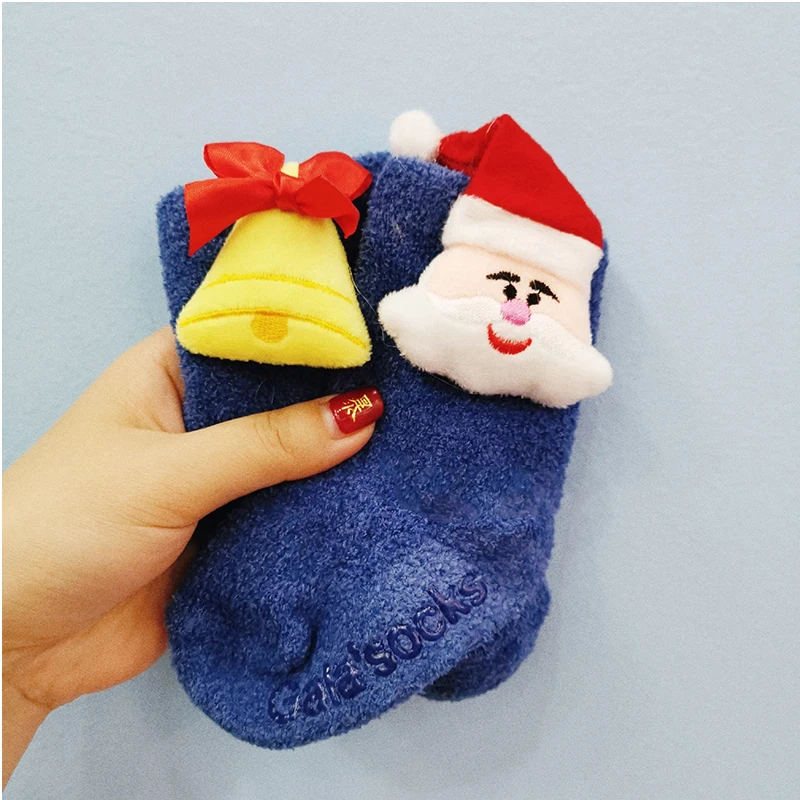 

2021 Socks For Newborns Cotton Christmas Cartoon Socks Fashion Toddler Girls Boys Baby Soft Cute Santa Claus Novelty Clothing