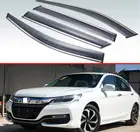 Пластиковые наружные козырьки для Honda Accord 9 2013 2014 2015 2016 2017 4 шт.