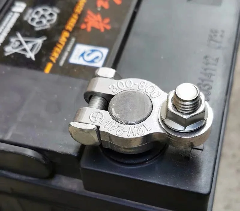 2 шт. автомобиль Батарея) провод с клеммой сечением хомут для кабеля Топ Быстрый