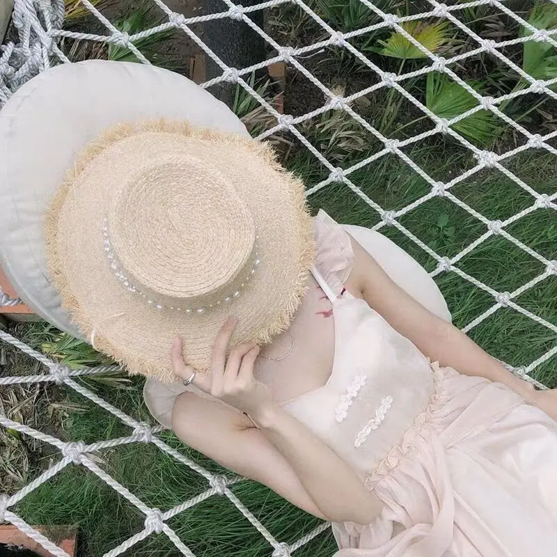 Шляпа Luna &amp Dolphin Женская ручной работы Пляжная Соломенная Панама от солнца из